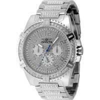 Herren Multifunktionsuhr Silberton