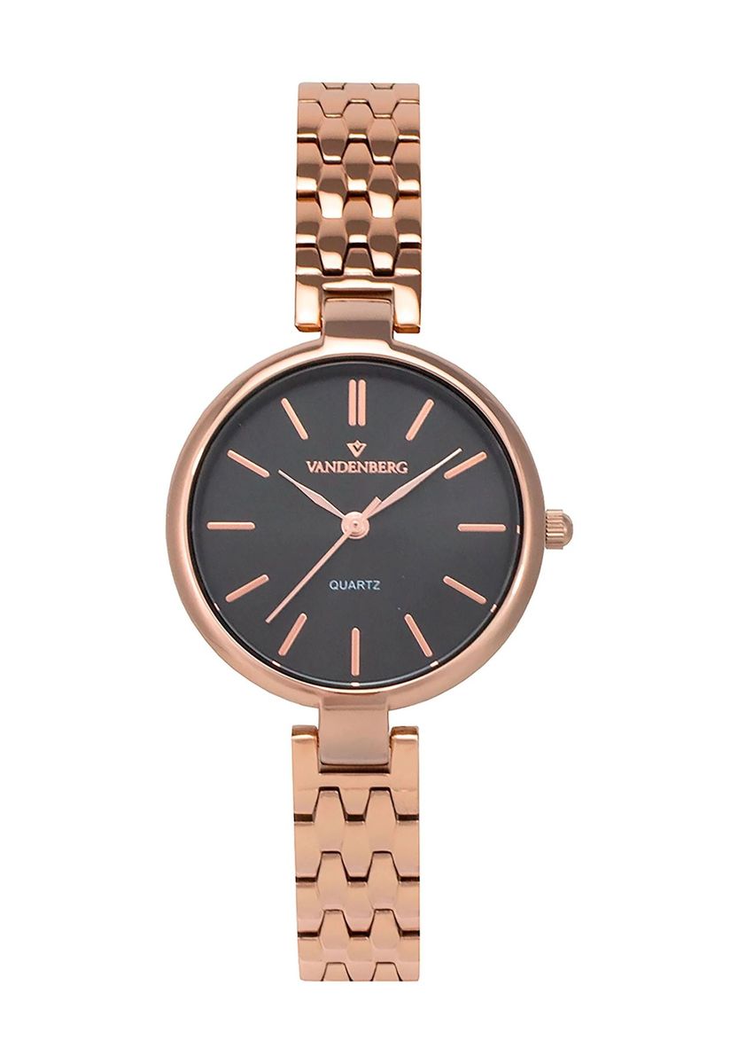 Elegante Damenuhr in Roségold