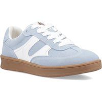 Hush Puppies Maura Wildleder Damen Sneakers Blau