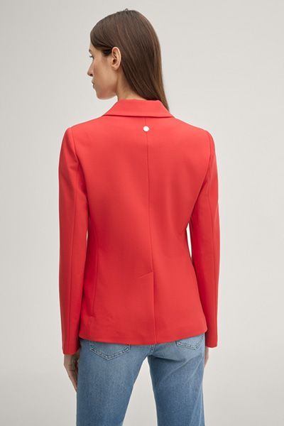 Marc Cain Blazer Jil in Rot mit Logo-Emblem