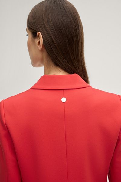 Marc Cain Blazer Jil in Rot mit Logo-Emblem