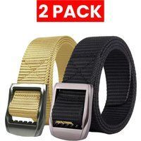 Canvas-Webgürtel, Zweierpack