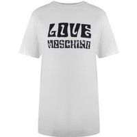 Baumwoll T-Shirt mit Logo-Print