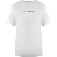 Baumwoll T-Shirt mit Logo-Print