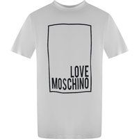 Love Moschino T-Shirt mit Box-Logo