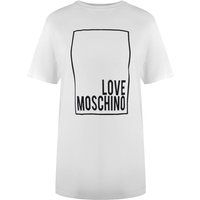 Love Moschino T-Shirt mit Box-Logo