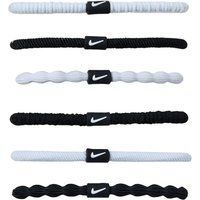 Nike - Haarband (6er-Pack) (Weiß/Schwarz)