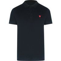 Klassisches Baumwoll-Poloshirt mit Herz