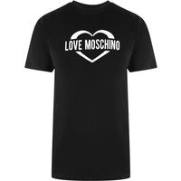 Love Moschino T-Shirt mit Herzlogo