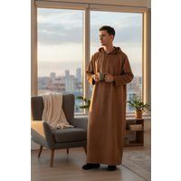 Herren Kapuzen Marokkanischer Jubba-Robe