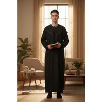 Marokkanischer Herren Thobe Djellaba Robe