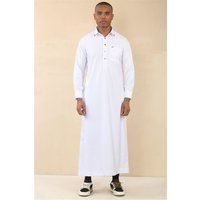 Weißer Thobe Jubba Robe für Herren