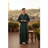 Marokkanische Jubba-Robe Thobe mit Kapuze