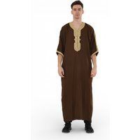 Marokkanische braune Thobe Robe für Herren