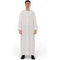 Herren Weiße Marokkanische Thobe Robe