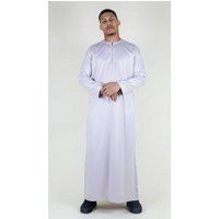 Herren Langarm Thobe Robe