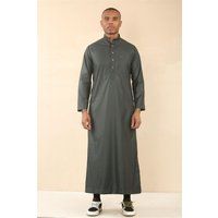 Herren Langarm Thobe Jubba Robe