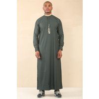 Herren Langarm Thobe Jubba Robe