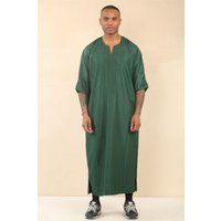 Smaragdgrüner marokkanischer Thobe Jubba Robe