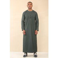 Elegantes grünes Herren Eid Thobe Gewand