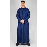 Herren Emirati Thobe Islamisches Jubba-Gewand