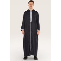 Marokkanische Herren Thobe Robe Kapuzen-Djellaba