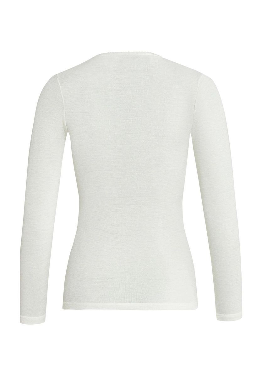 Langarm Unterhemd mit Wollmischung