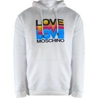 Love Moschino Hoodie mit Logo-Print