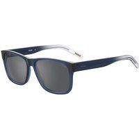 Klassische Sonnenbrille mit rechteckigem Rahmen