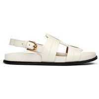 Fischer-Slingback-Sandalen aus Leder