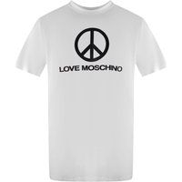 Baumwoll T-Shirt mit Peace-Zeichen