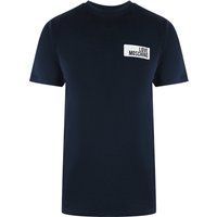 T-Shirt mit Logo-Patch und Rundhalsausschnitt