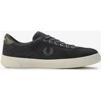 Fred Perry Tennisschuhe Wildleder Herren Anchor Grey Sneakers