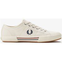 Fred Perry B708 Vintage Tennis Canvas Herren Sneakers Weiß
