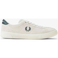 Fred Perry Tennisschuh Wildleder Herren Ecru/Grassroot Sneakers