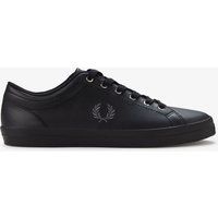 Fred Perry Baseline Leder Herren Schwarz Trainers