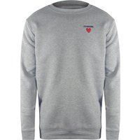 Rundhals-Sweatshirt mit Herzlogo