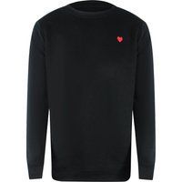 Klassisches Rundhals-Sweatshirt mit Herz