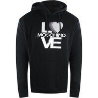 Love Moschino Hoodie mit auffälligem Logo