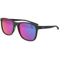 Quadratische Sonnenbrille mit verspiegelten Gläsern