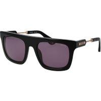Moderne, rechteckige Vollrand-Sonnenbrille