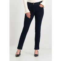Jeans mit geradem Bein in dunkler Waschung