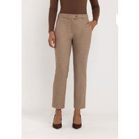 Schmale, taillierte Stretch-Twill-Hose