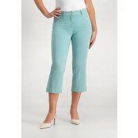 Verkürzte Capri-Hose aus Baumwollmischung
