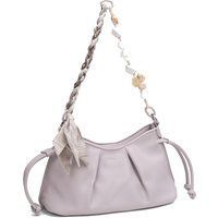 Weiche Schultertasche aus veganem Leder