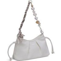 Weiche Schultertasche aus veganem Leder
