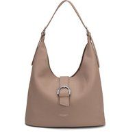 Klassische strukturierte Schultertasche