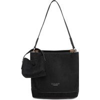 Klassische strukturierte Schultertasche