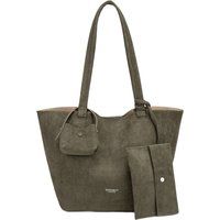 Klassische strukturierte Schultertasche