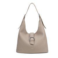 Klassische strukturierte Schultertasche